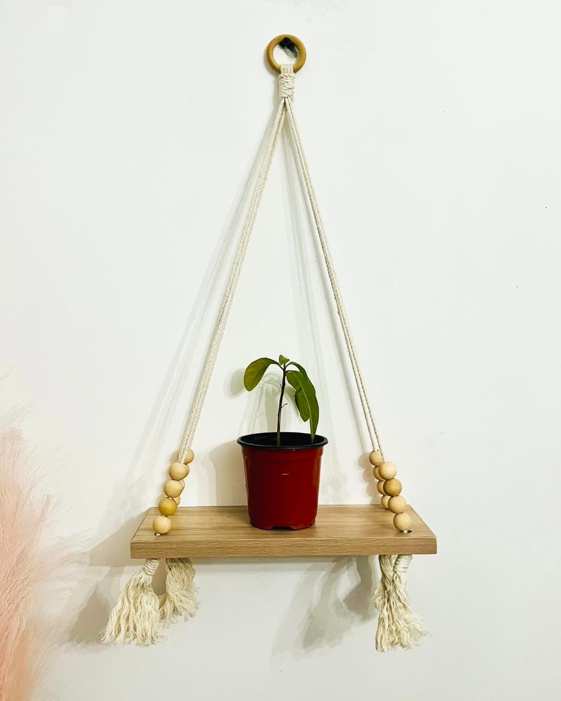 SoulThreadKTM macramé shelf